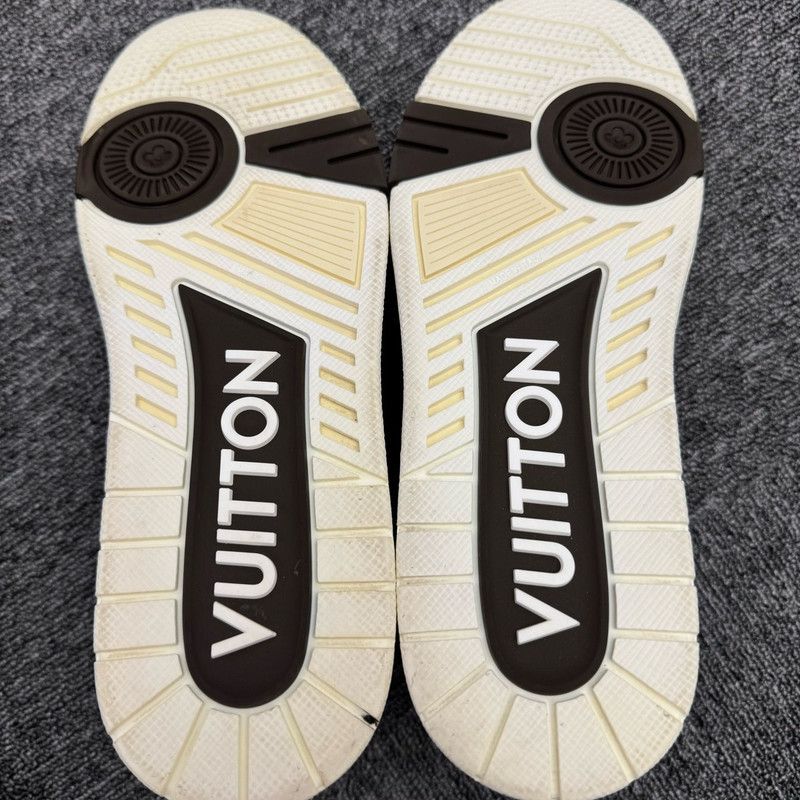 Louis Vuitton Tyler x Louis Vuitton Trainer Brown Sneakers 0079 Size US 8 / EU 41 - 6 Thumbnail