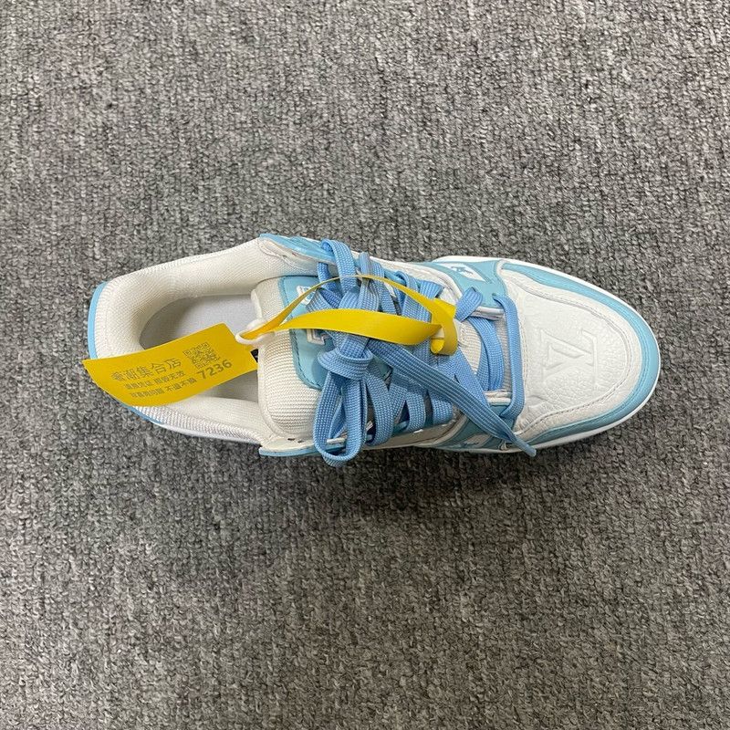 Louis Vuitton Louis Vuitton Trainer Low Top Fashion Sneakers 0079 Size US 5.5 / EU 38 - 8 Thumbnail