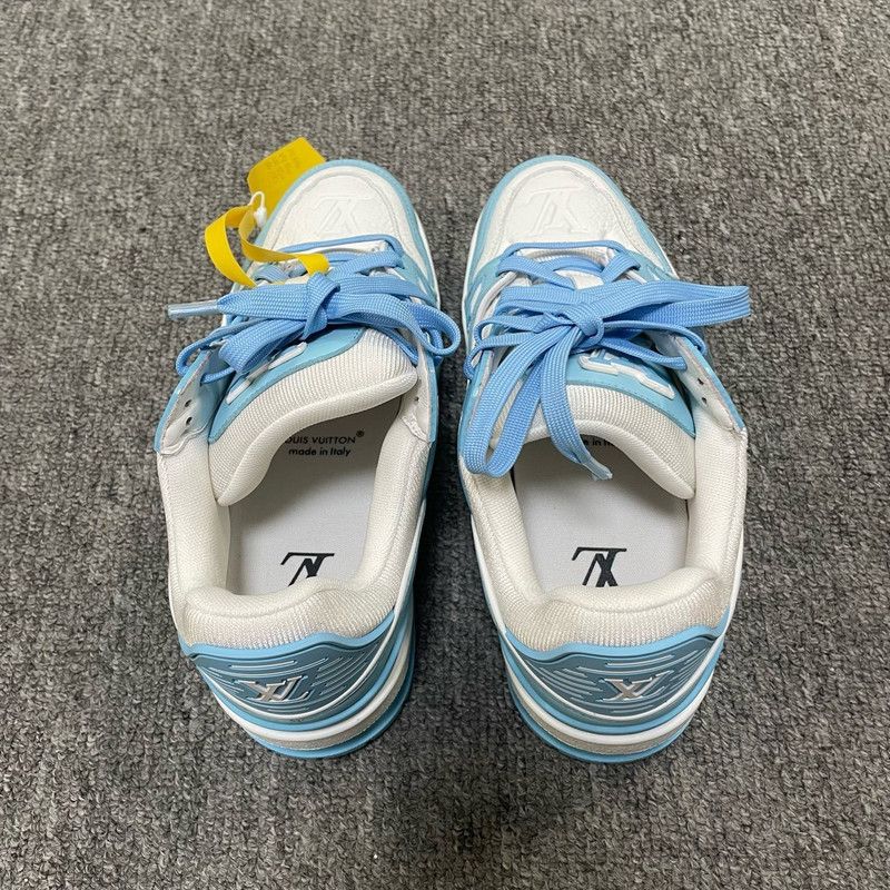 Louis Vuitton Louis Vuitton Trainer Low Top Fashion Sneakers 0079 Size US 5.5 / EU 38 - 3 Thumbnail
