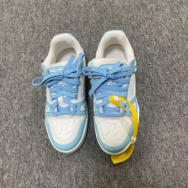 Louis Vuitton Louis Vuitton Trainer Low Top Fashion Sneakers 0079 Size US 5.5 / EU 38 - 2 Thumbnail