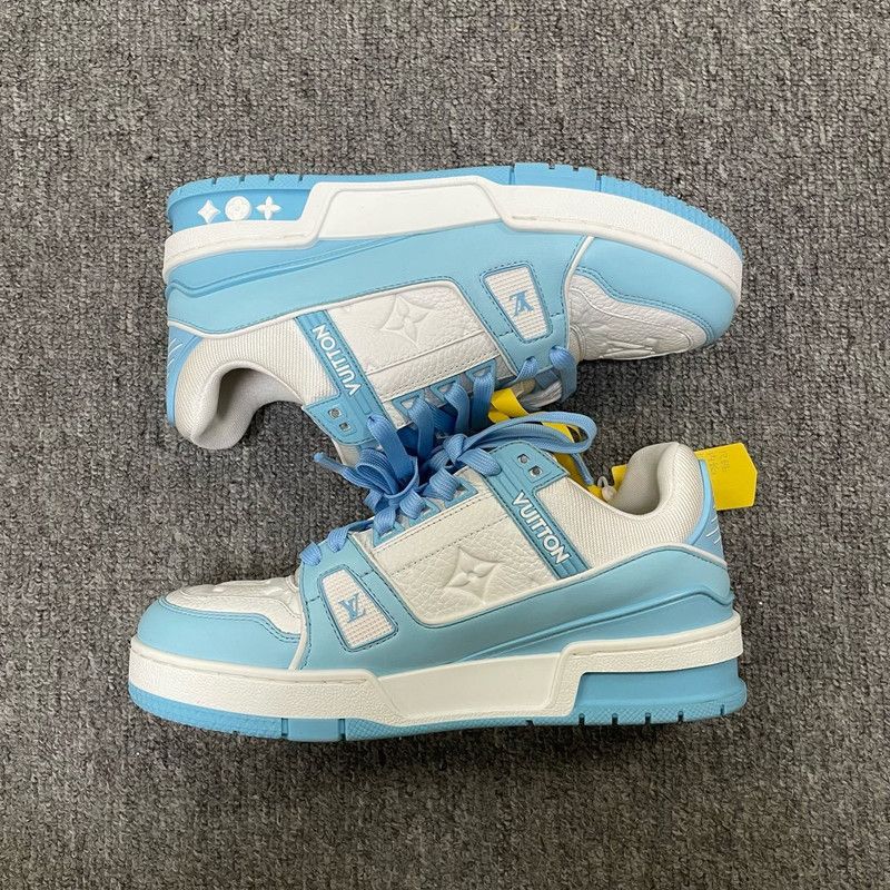 Louis Vuitton Louis Vuitton Trainer Low Top Fashion Sneakers 0079 Size US 5.5 / EU 38 - 4 Thumbnail
