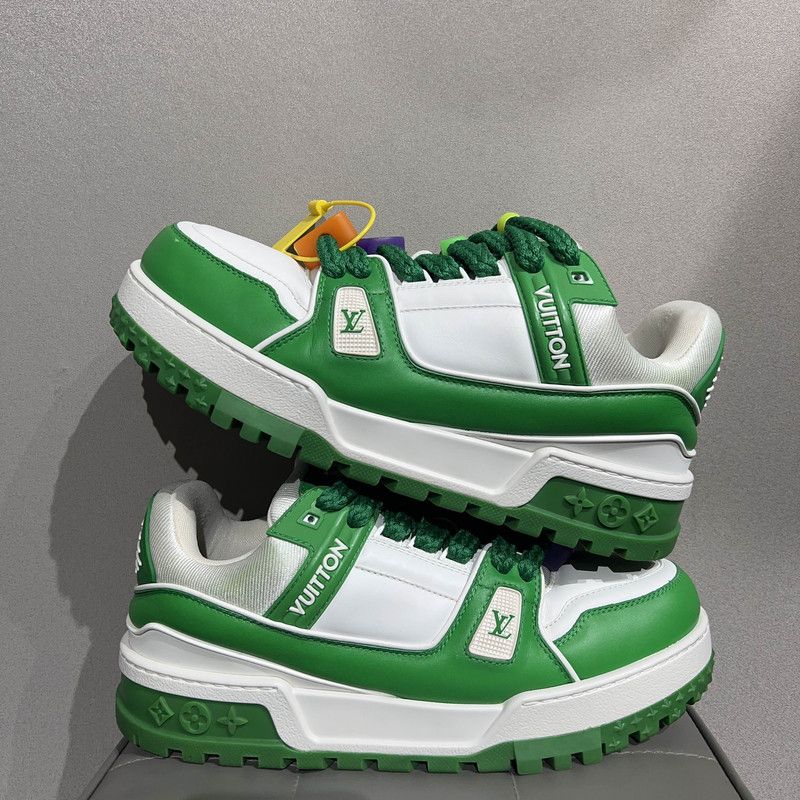 Louis Vuitton Louis Vuitton Trainer Maxi Low-Top Sneakers 0079 Size US 9.5 / EU 42-43 - 7 Thumbnail