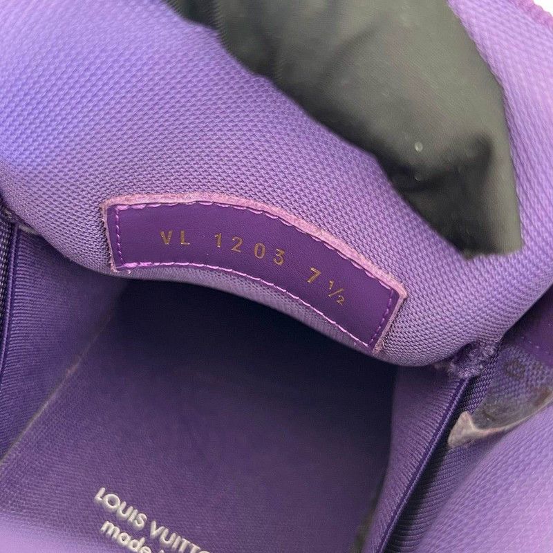 Louis Vuitton Louis Vuitton Trainer Maxi Purple Sneakers for Everyone 0079 Size US 8 / EU 41 - 5 Thumbnail
