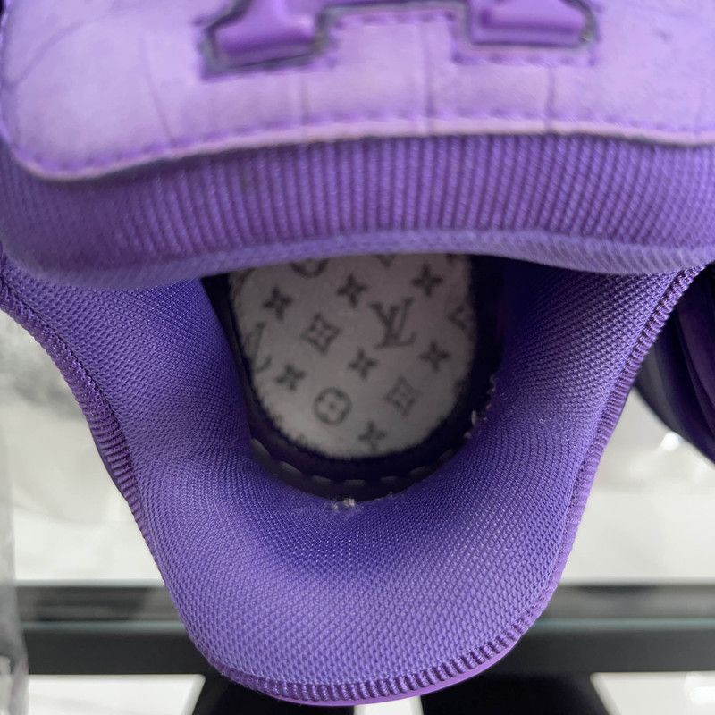 Louis Vuitton Louis Vuitton Trainer Maxi Purple Sneakers for Everyone 0079 Size US 8 / EU 41 - 7 Thumbnail