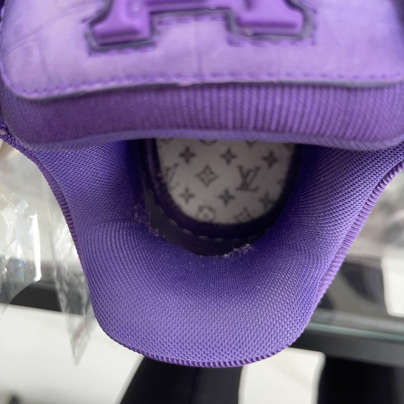 Louis Vuitton Louis Vuitton Trainer Maxi Purple Sneakers for Everyone 0079 Size US 8 / EU 41 - 6 Thumbnail