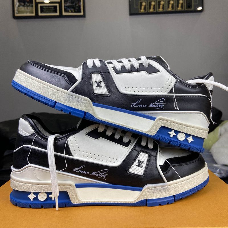 Louis Vuitton Louis Vuitton Stylish Low-Top Trainers for Men 0079 Size US 8 / EU 41 - 8 Thumbnail