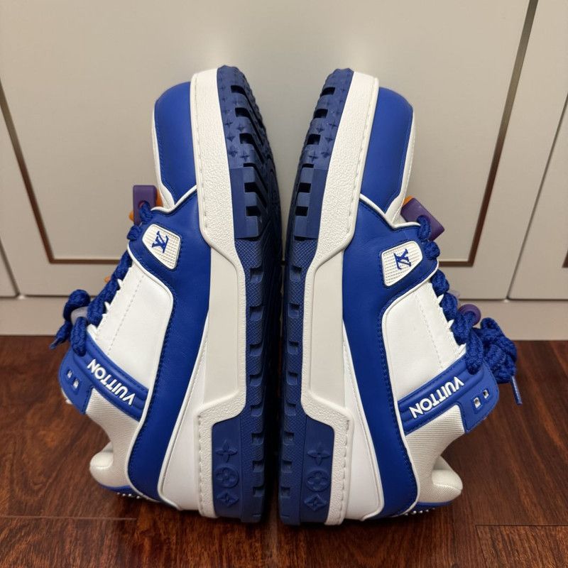 Louis Vuitton Louis Vuitton Trainer Maxi Stylish Low-top Sneakers 0079 Size US 9.5 / EU 42-43 - 9 Thumbnail