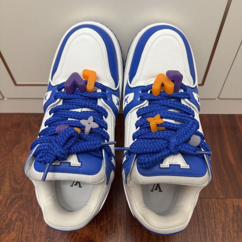 Louis Vuitton Louis Vuitton Trainer Maxi Stylish Low-top Sneakers 0079 Size US 9.5 / EU 42-43 - 7 Thumbnail