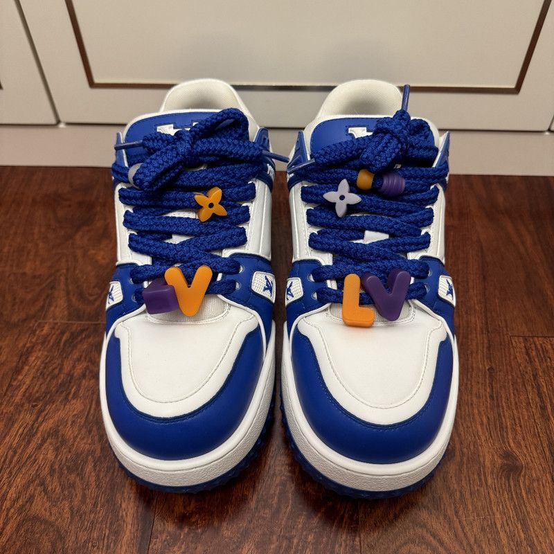 Louis Vuitton Louis Vuitton Trainer Maxi Stylish Low-top Sneakers 0079 Size US 9.5 / EU 42-43 - 2 Thumbnail