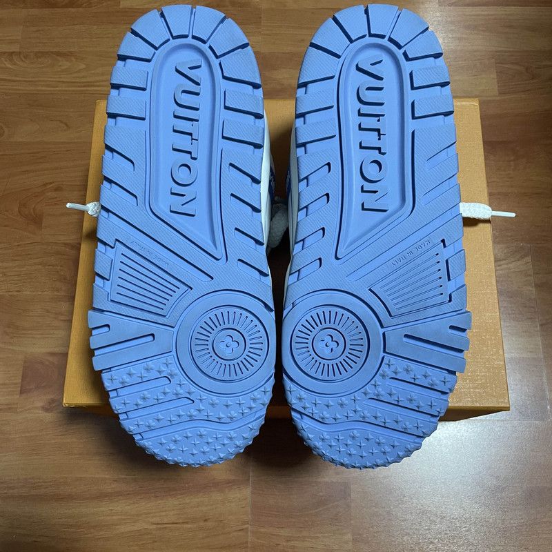 Louis Vuitton Louis Vuitton Trainer Maxi Low Top Sneakers 0079 Size US 8.5 / EU 41-42 - 4 Thumbnail