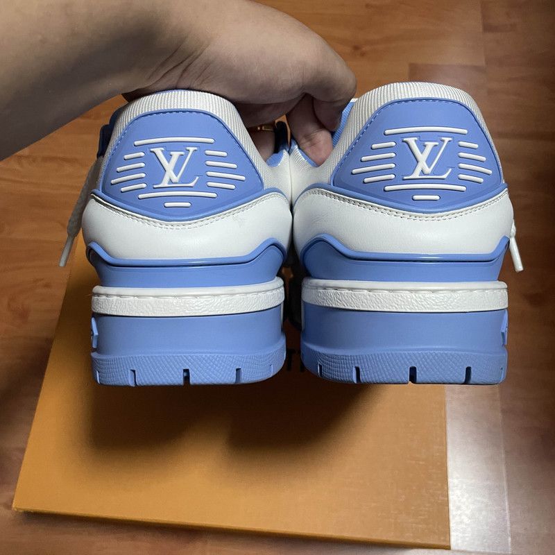 Louis Vuitton Louis Vuitton Trainer Maxi Low Top Sneakers 0079 Size US 8.5 / EU 41-42 - 3 Thumbnail