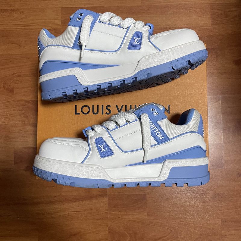 Louis Vuitton Louis Vuitton Trainer Maxi Low Top Sneakers 0079 Size US 8.5 / EU 41-42 - 8 Thumbnail