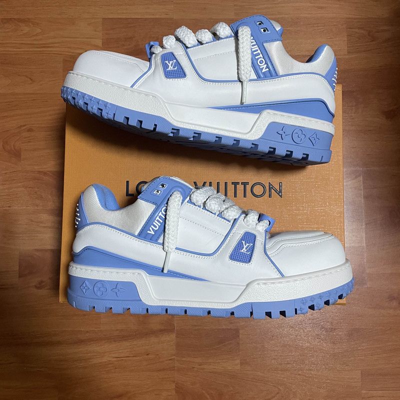 Louis Vuitton Louis Vuitton Trainer Maxi Low Top Sneakers 0079 Size US 8.5 / EU 41-42 - 10 Thumbnail
