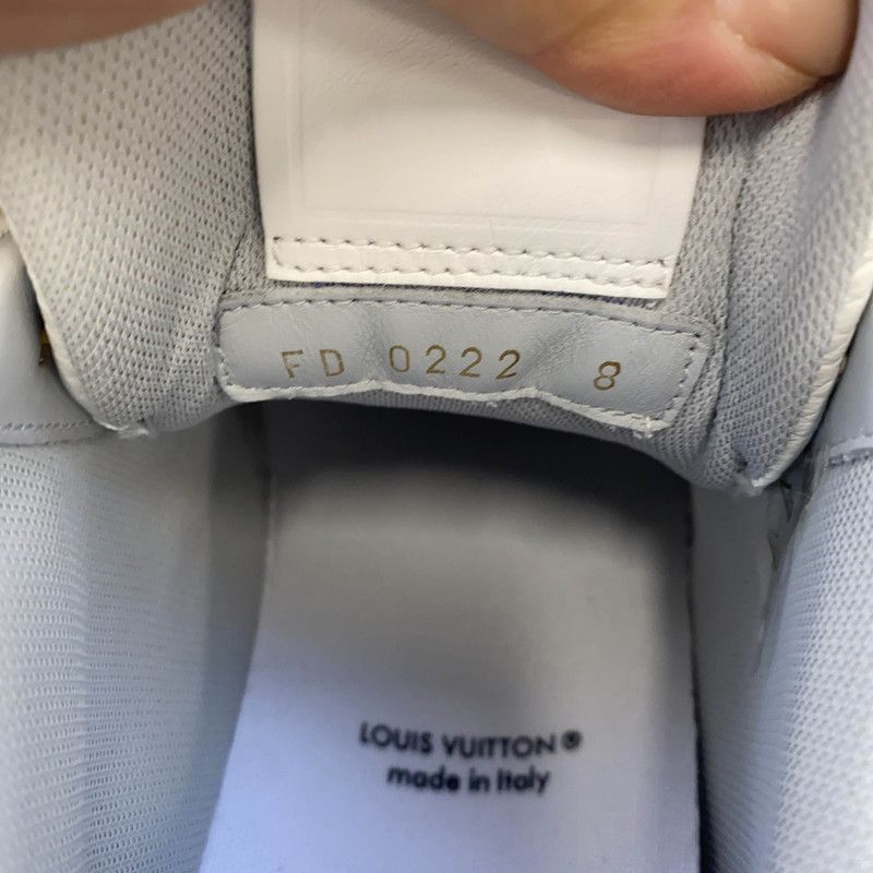 Louis Vuitton Louis Vuitton White Cement Low-Top Sneaker 0079 Size US 9.5 / EU 42-43 - 5 Thumbnail