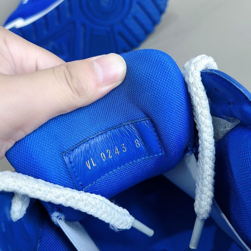Louis Vuitton Louis Vuitton Trainer Maxi Blue Sneakers 0079 Size US 9 / EU 42 - 8 Thumbnail