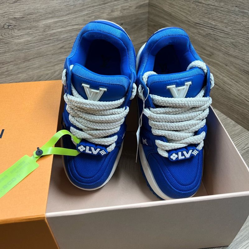 Louis Vuitton Louis Vuitton Trainer Maxi Fashion Sneakers for Men 0079 Size US 7.5 / EU 40-41 - 2 Thumbnail