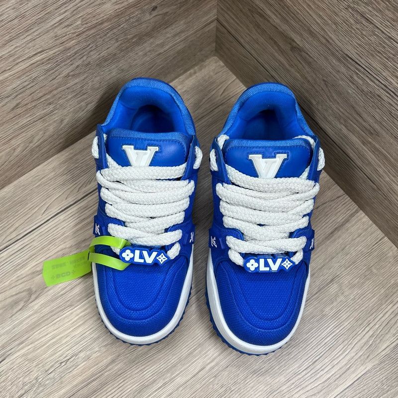 Louis Vuitton Louis Vuitton Trainer Maxi Fashion Sneakers for Men 0079 Size US 7.5 / EU 40-41 - 3 Thumbnail
