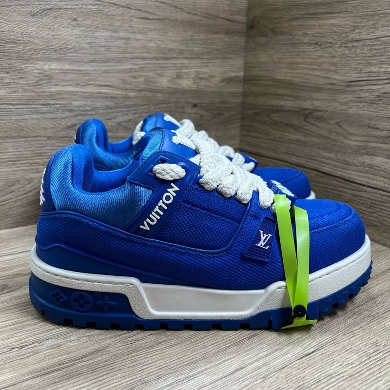 Louis Vuitton Louis Vuitton Trainer Maxi Fashion Sneakers for Men 0079 Size US 7.5 / EU 40-41 - 4 Thumbnail