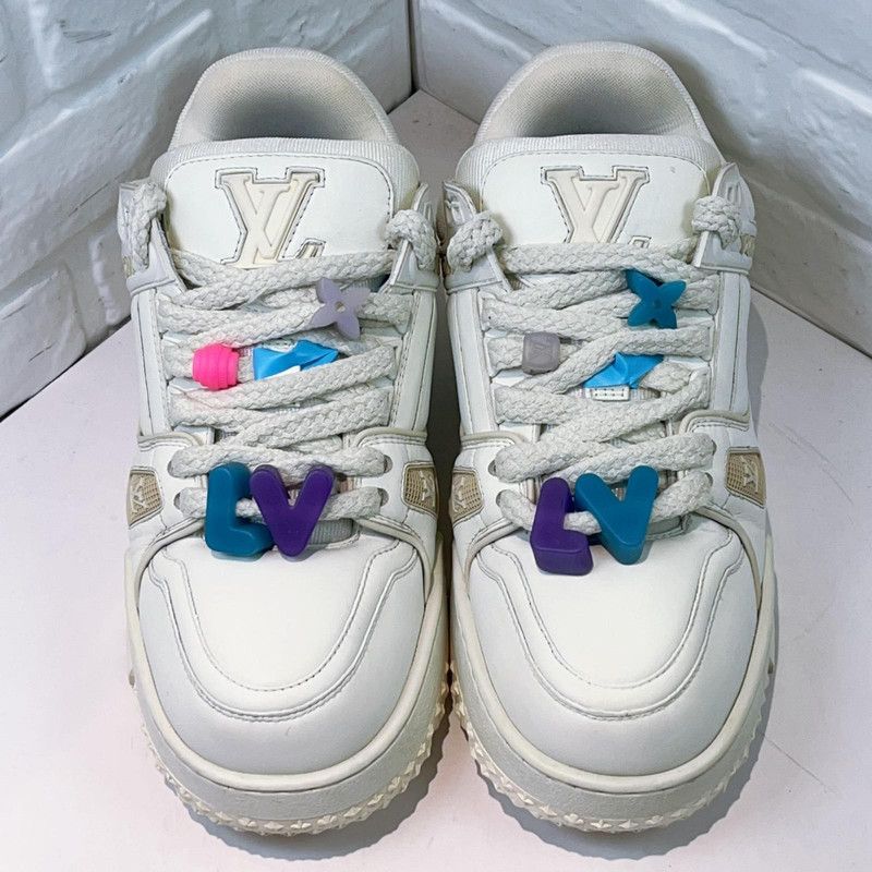 Louis Vuitton Louis Vuitton Trainer Maxi Low-Top Sneakers 0079 Size US 8.5 / EU 41-42 - 2 Thumbnail