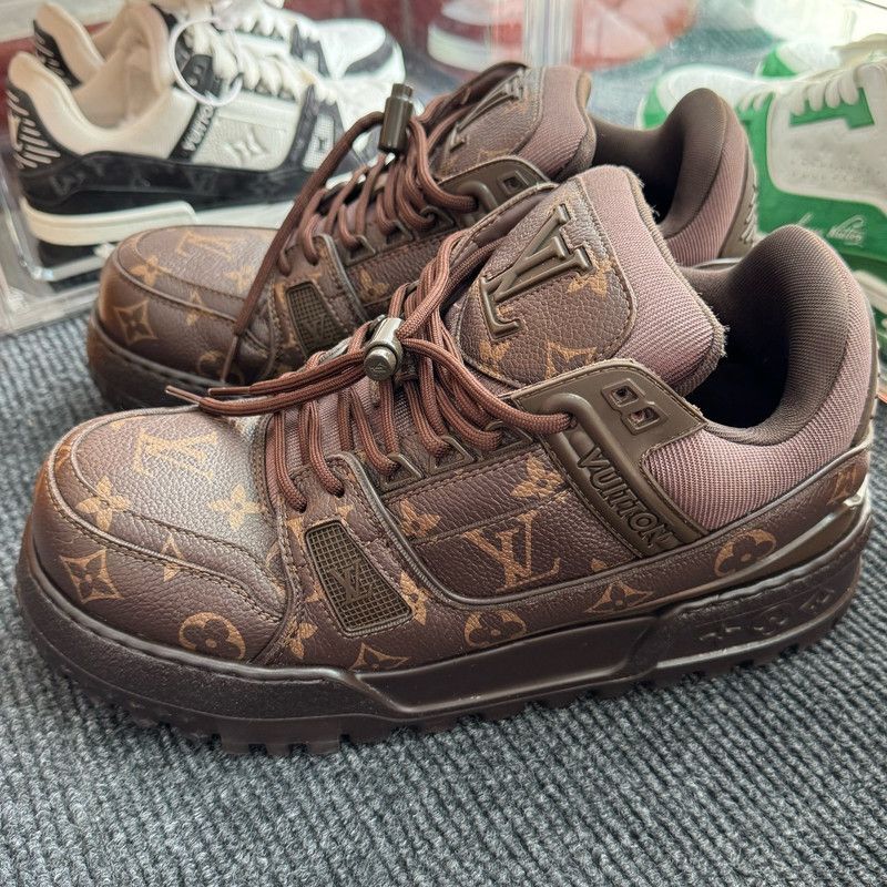 Louis Vuitton Louis Vuitton Trainer Maxi Low-Top Sneakers 0079 Size US 9 / EU 42 - 3 Thumbnail