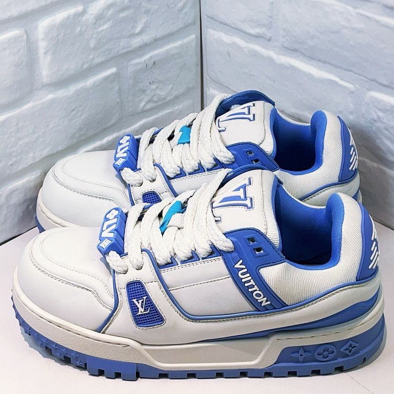 Louis Vuitton Louis Vuitton Trainer Maxi Low-Top Sneakers 0079 Size US 9.5 / EU 42-43 - 2 Thumbnail