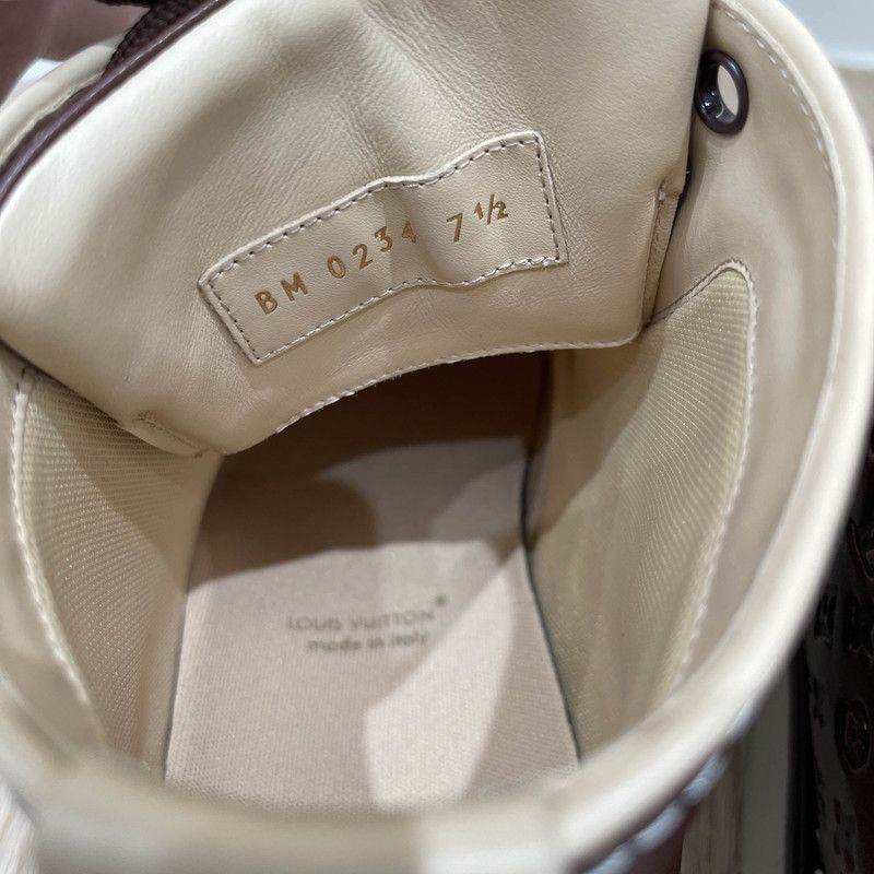 Louis Vuitton Tyler, The Creator x Louis Vuitton Brown Martens 0079 Size US 8 / EU 41 - 5 Thumbnail