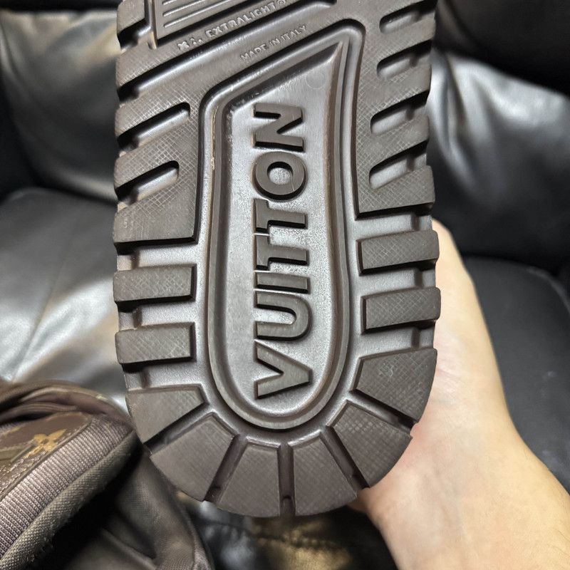 Louis Vuitton Louis Vuitton Trainer Maxi Brown Low-Top Sneakers 0079 Size US 8.5 / EU 41-42 - 10 Thumbnail