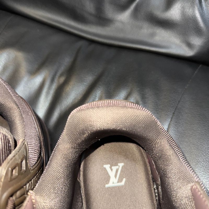 Louis Vuitton Louis Vuitton Trainer Maxi Brown Low-Top Sneakers 0079 Size US 8.5 / EU 41-42 - 12 Thumbnail