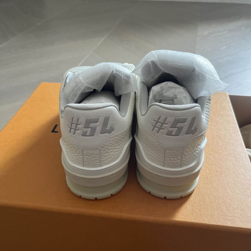Louis Vuitton Louis Vuitton Trainer White Sneakers for All 0079 Size US 6.5 / EU 39-40 - 3 Thumbnail