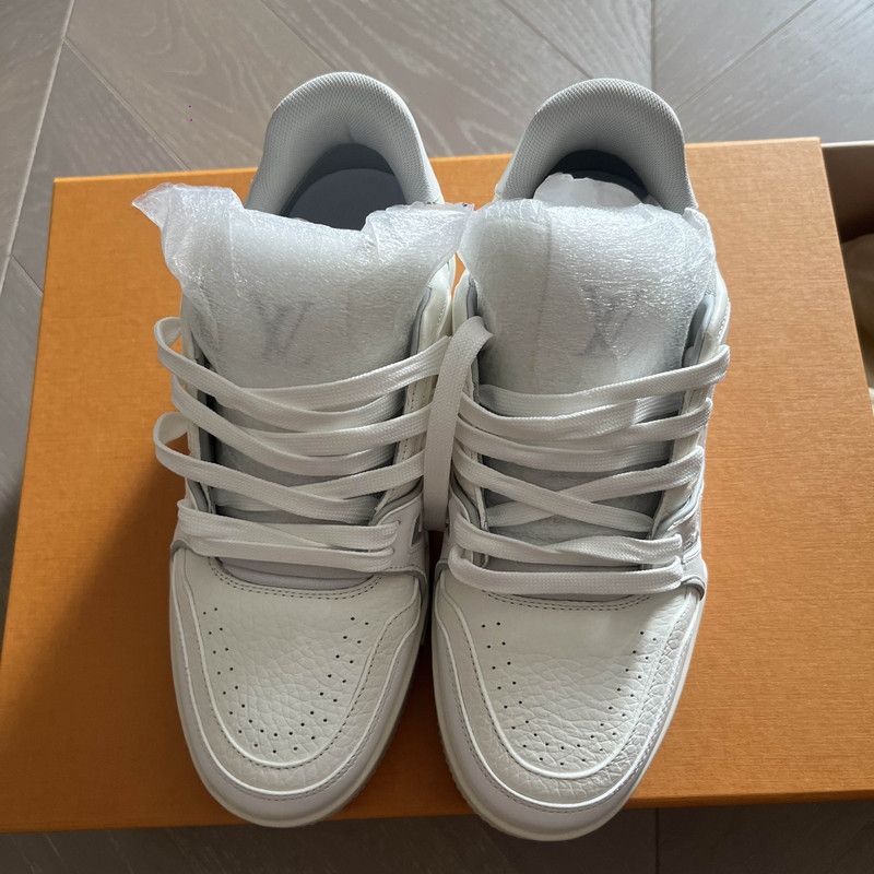 Louis Vuitton Louis Vuitton Trainer White Sneakers for All 0079 Size US 6.5 / EU 39-40 - 2 Thumbnail