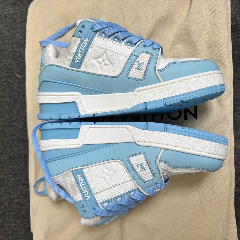 Louis Vuitton Louis Vuitton Trainer Low Top Fashion Sneakers 0079 Size US 5.5 / EU 38 - 7 Thumbnail