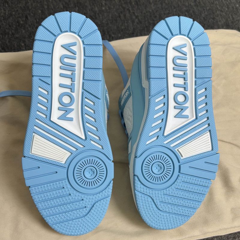 Louis Vuitton Louis Vuitton Trainer Low Top Fashion Sneakers 0079 Size US 5.5 / EU 38 - 4 Thumbnail