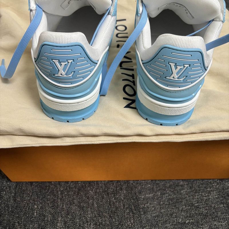 Louis Vuitton Louis Vuitton Trainer Low Top Fashion Sneakers 0079 Size US 5.5 / EU 38 - 3 Thumbnail