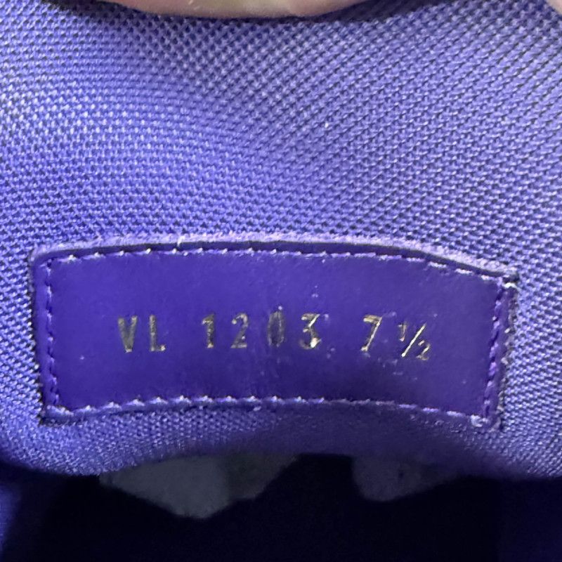 Louis Vuitton Louis Vuitton Trainer Maxi Leather Sneakers in Purple 0079 Size US 8 / EU 41 - 5 Thumbnail