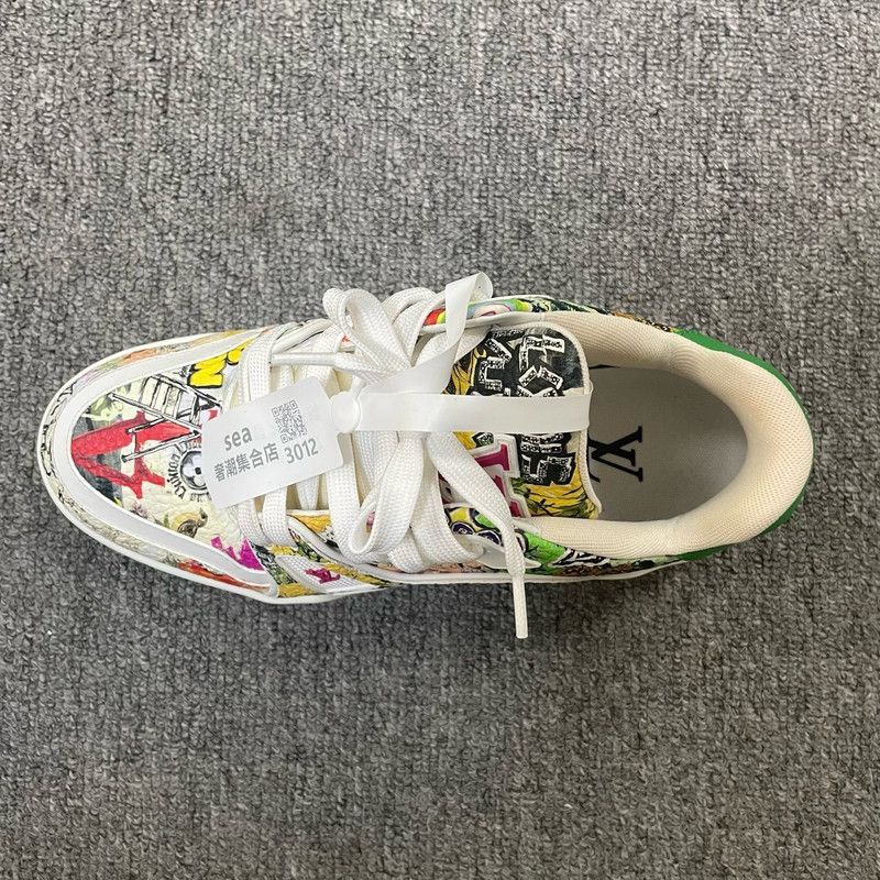 Louis Vuitton Louis Vuitton Trendy Low Top Sneakers 0079 Size US 6.5 / EU 39-40 - 7 Thumbnail