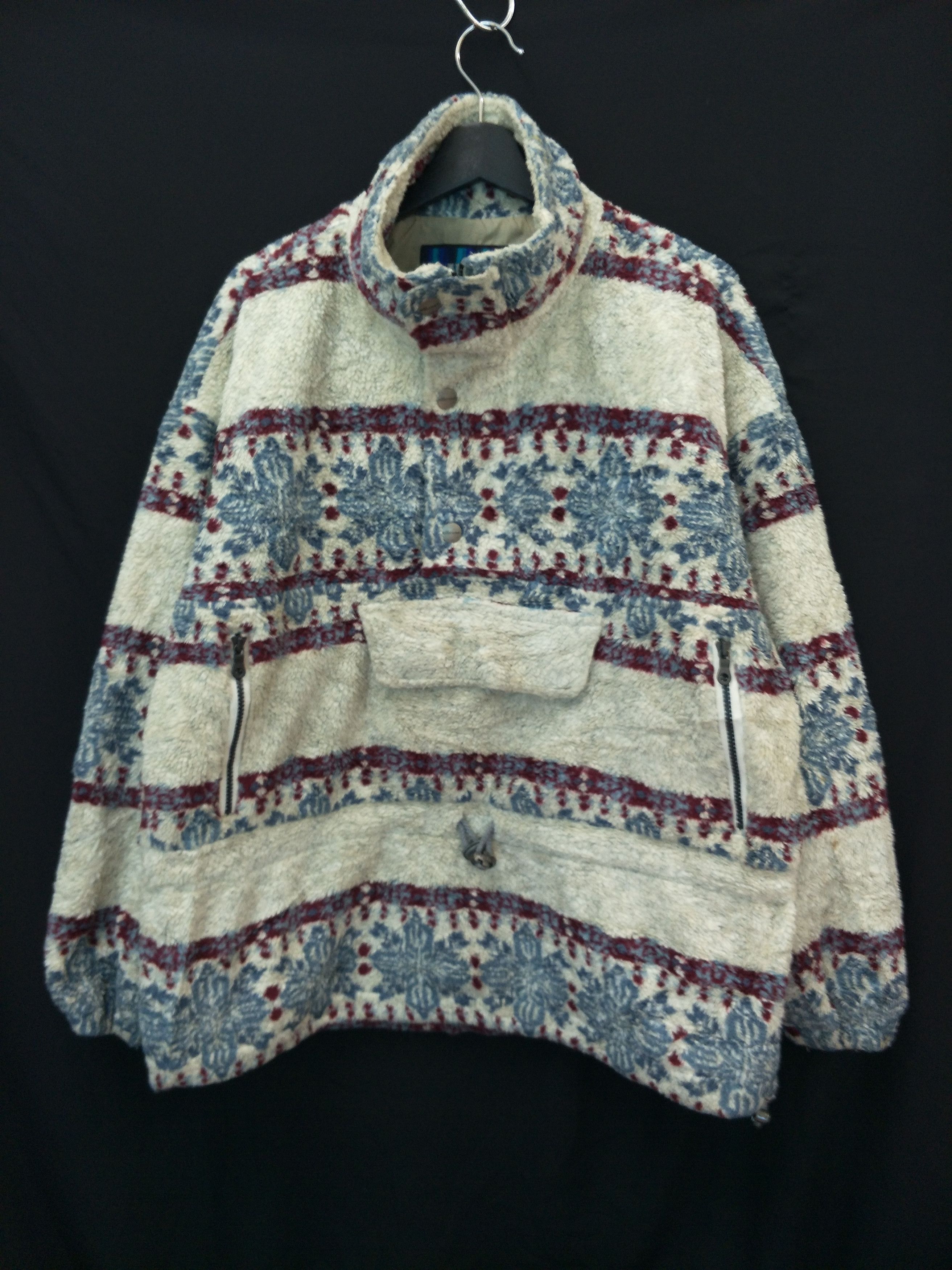 Native Anorak Sherpa Jumper Vintage