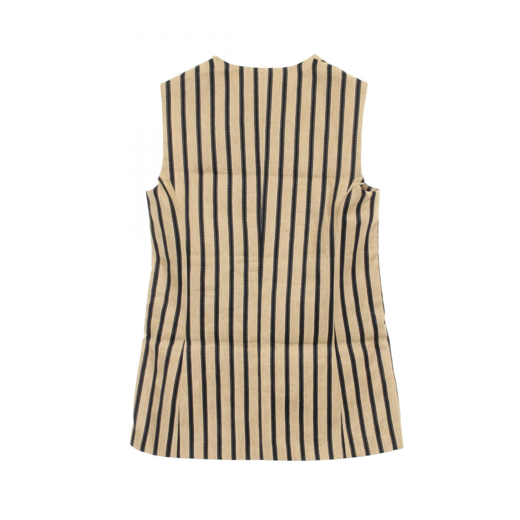 Max Mara MaxMara Max Mara RODEO Cotton Vest Cotton Tops 25112810126 Size ONE SIZE - 2 Thumbnail