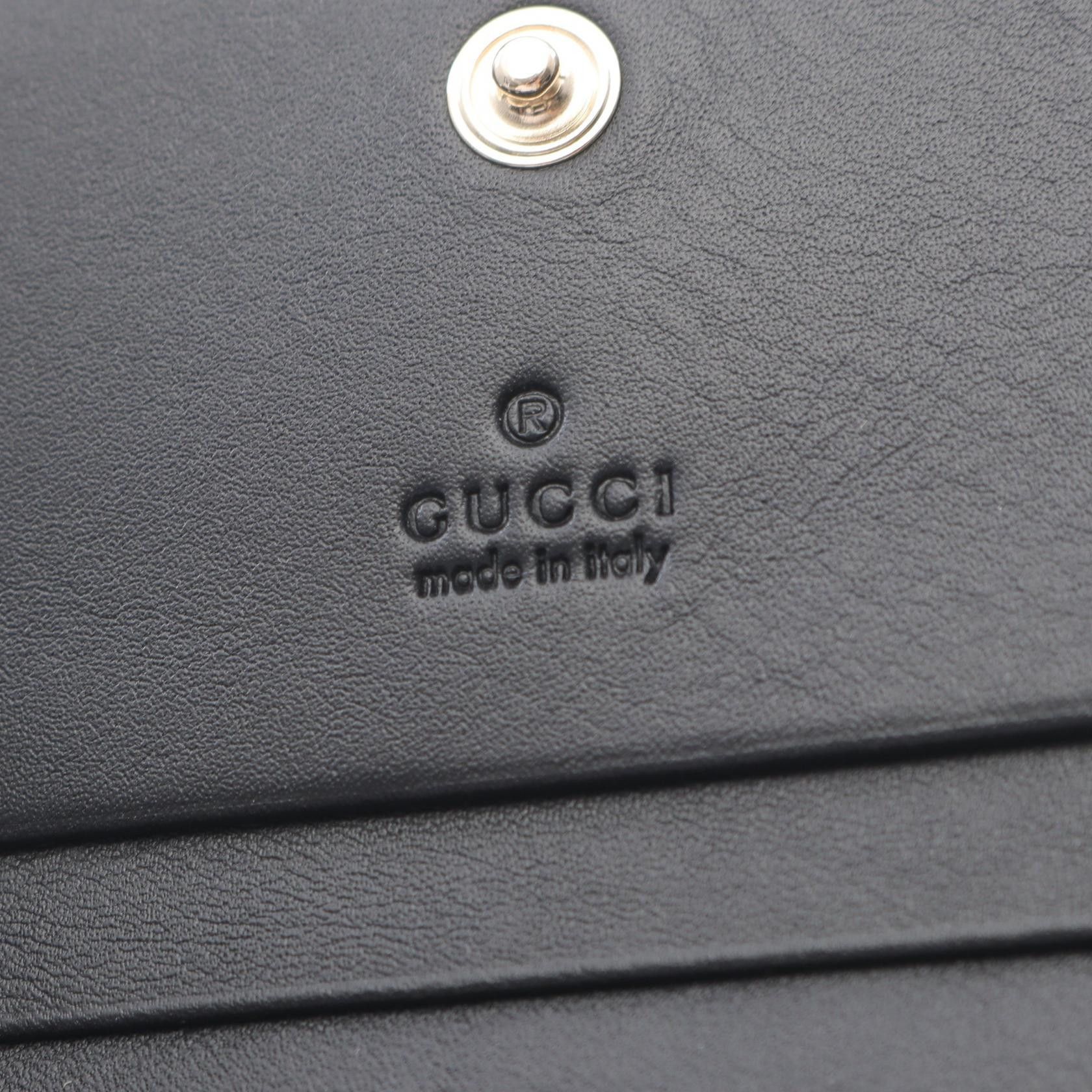 Gucci Gucci Gucci Horsebit 1955 GG Supreme Leather Wallet Leather Short Wallet 621887FAD6L9741 Size ONE SIZE - 5 Thumbnail
