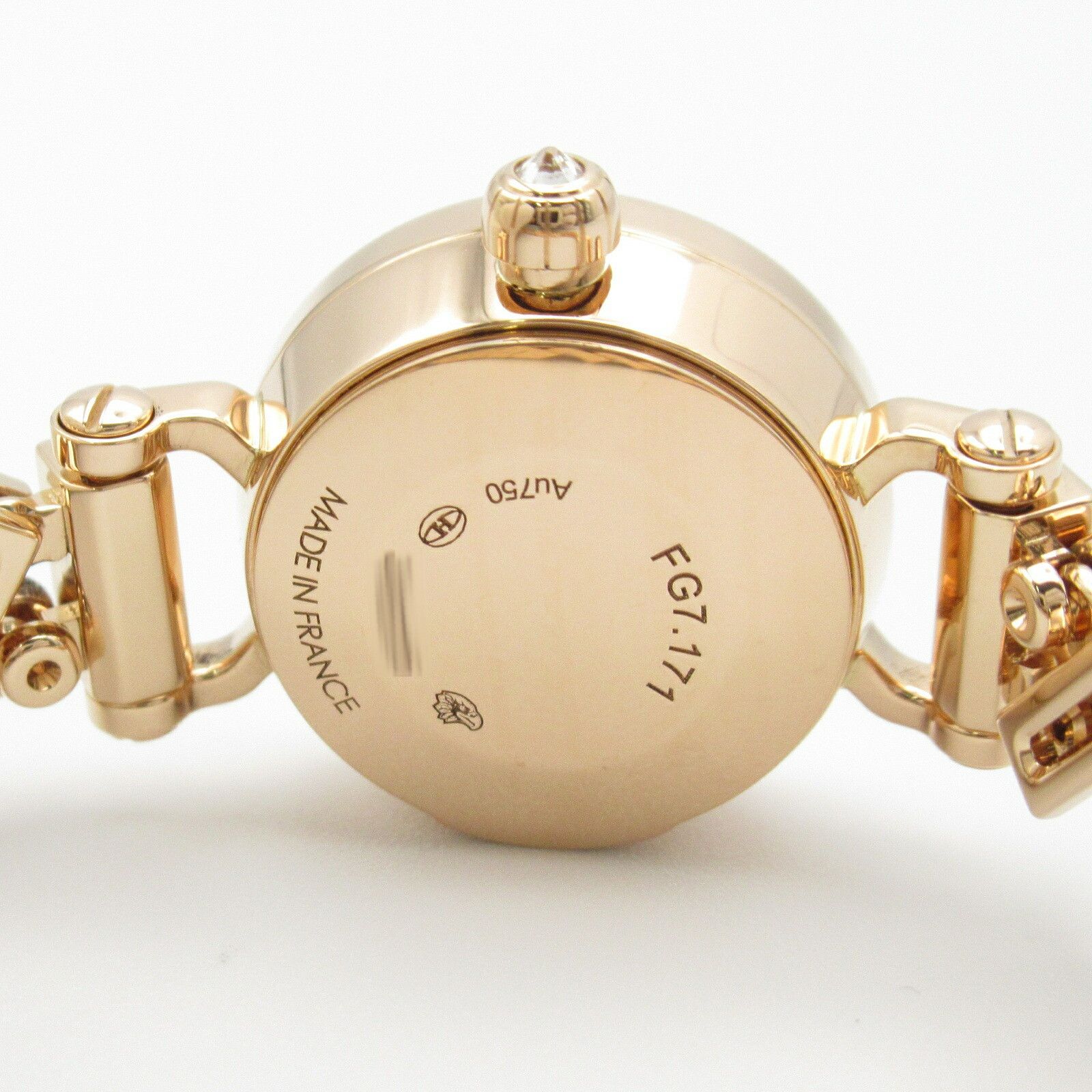 Hermes Hermes Hermes Faubourg Polka Mini Au750 Watch Calfskin Quartz Size ONE SIZE - 6 Thumbnail