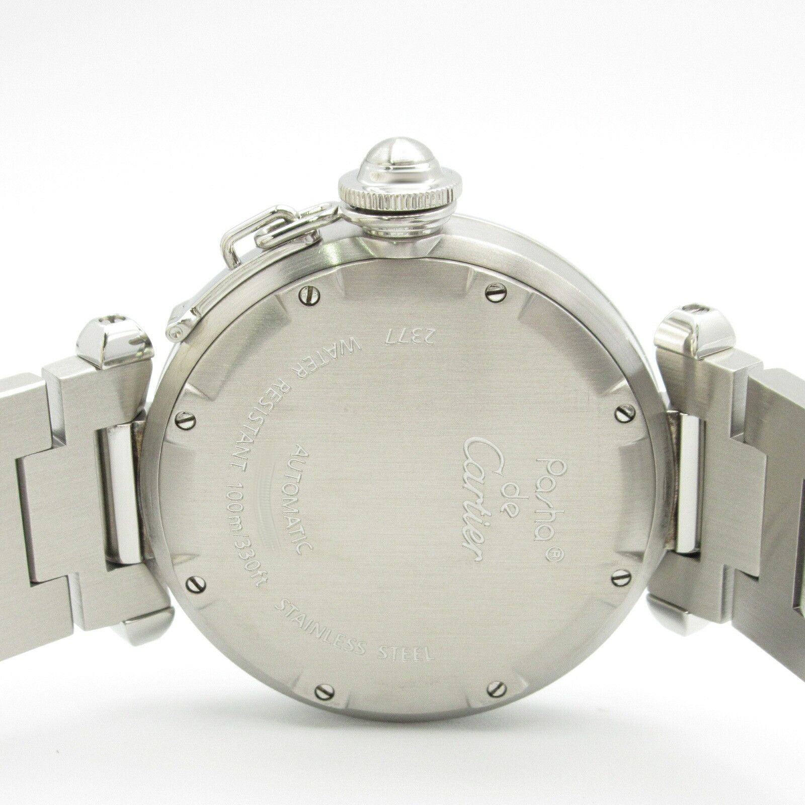 Cartier Cartier Cartier Pasha C Meridian Stainless Steel Watch Metal Automatic W31078M7 Size ONE SIZE - 5 Thumbnail