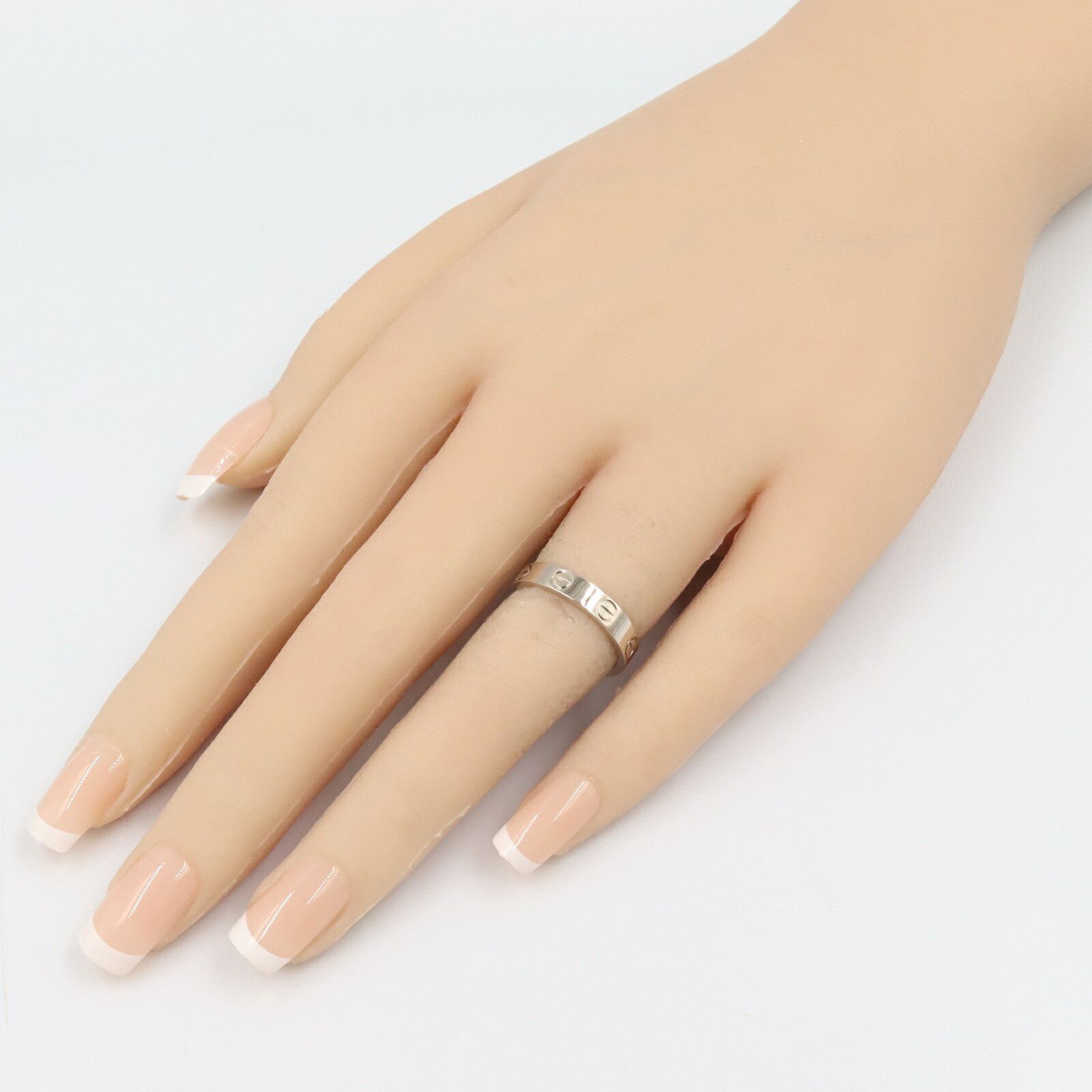 Cartier Cartier Cartier Mini Love Ring Au750 Ring Size 9.5 Metal Ring Size ONE SIZE - 7 Thumbnail