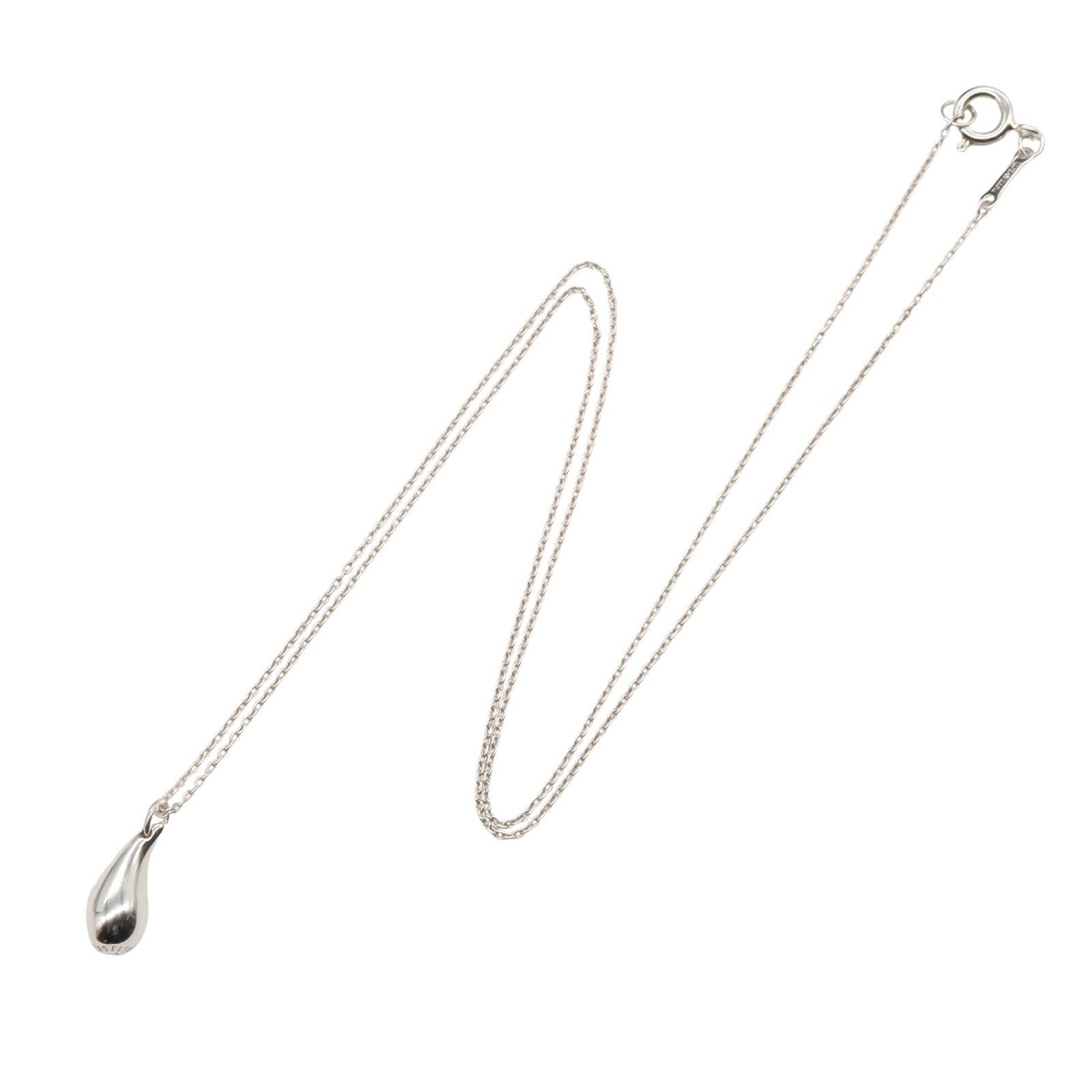 Tiffany & Co. Tiffany & Co. Tiffany & Co. Teardrop Silver 925 Necklace Metal Necklace Size ONE SIZE - 2 Thumbnail