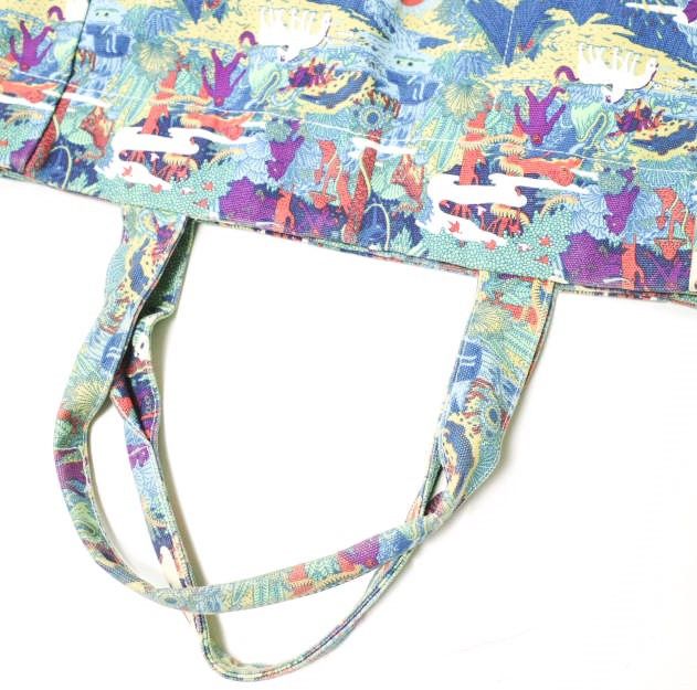 Other Other Lacoste LIVE Animal Print Cotton Tote Bag Cotton Tote Bag Size ONE SIZE - 4 Thumbnail