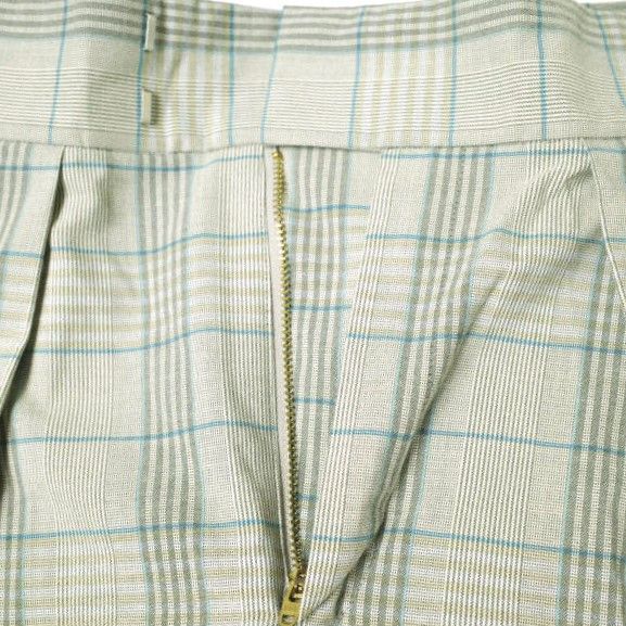 Other Other green label relaxing UNITED ARROWS Check Tuck Wide Pants Polyester Pants Others Bottoms 3614-199-2406 Size ONE SIZE - 7 Thumbnail