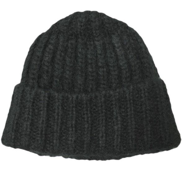 Other Other BATONER LOW GAUGE MOHAIR KNIT CAP Natural Material Hats Size ONE SIZE - 2 Thumbnail