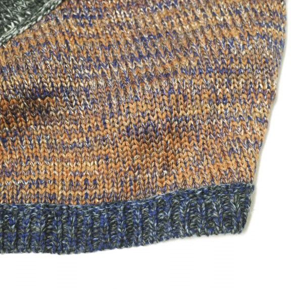 Other Other sunaokuwahara Crazy Pattern Wool Blend Poncho Others Tops SK33AD006 Size ONE SIZE - 6 Thumbnail
