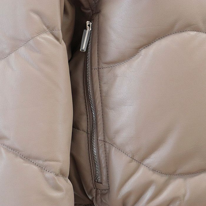 Hermes Hermes Hermes Down Jacket Cowhide Cashmere Down Jacket Leather Outerwear Size ONE SIZE - 17 Thumbnail