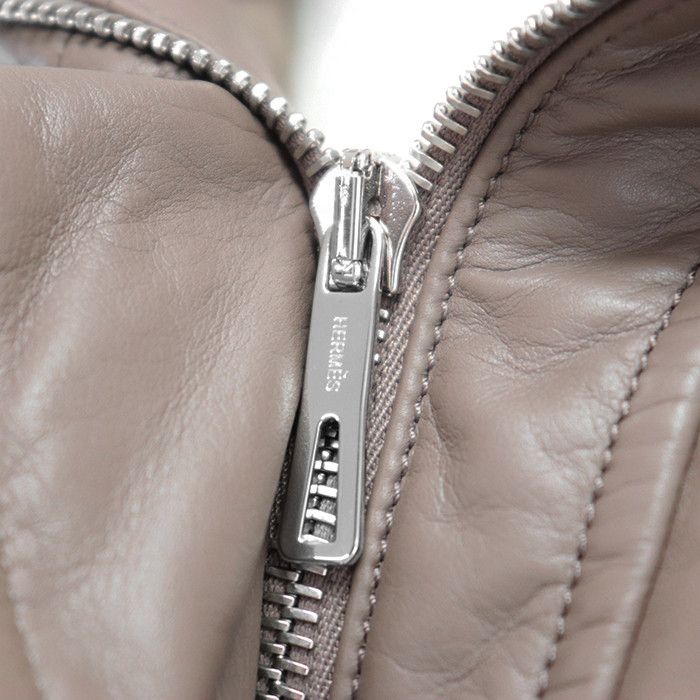 Hermes Hermes Hermes Down Jacket Cowhide Cashmere Down Jacket Leather Outerwear Size ONE SIZE - 15 Thumbnail