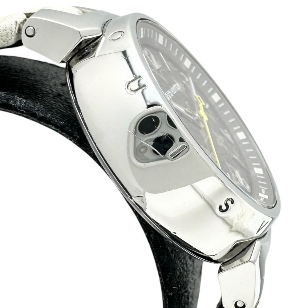 Louis Vuitton Louis Vuitton Louis Vuitton Tambour PM Stainless Steel Metal Quartz QA070 Size ONE SIZE - 4 Thumbnail