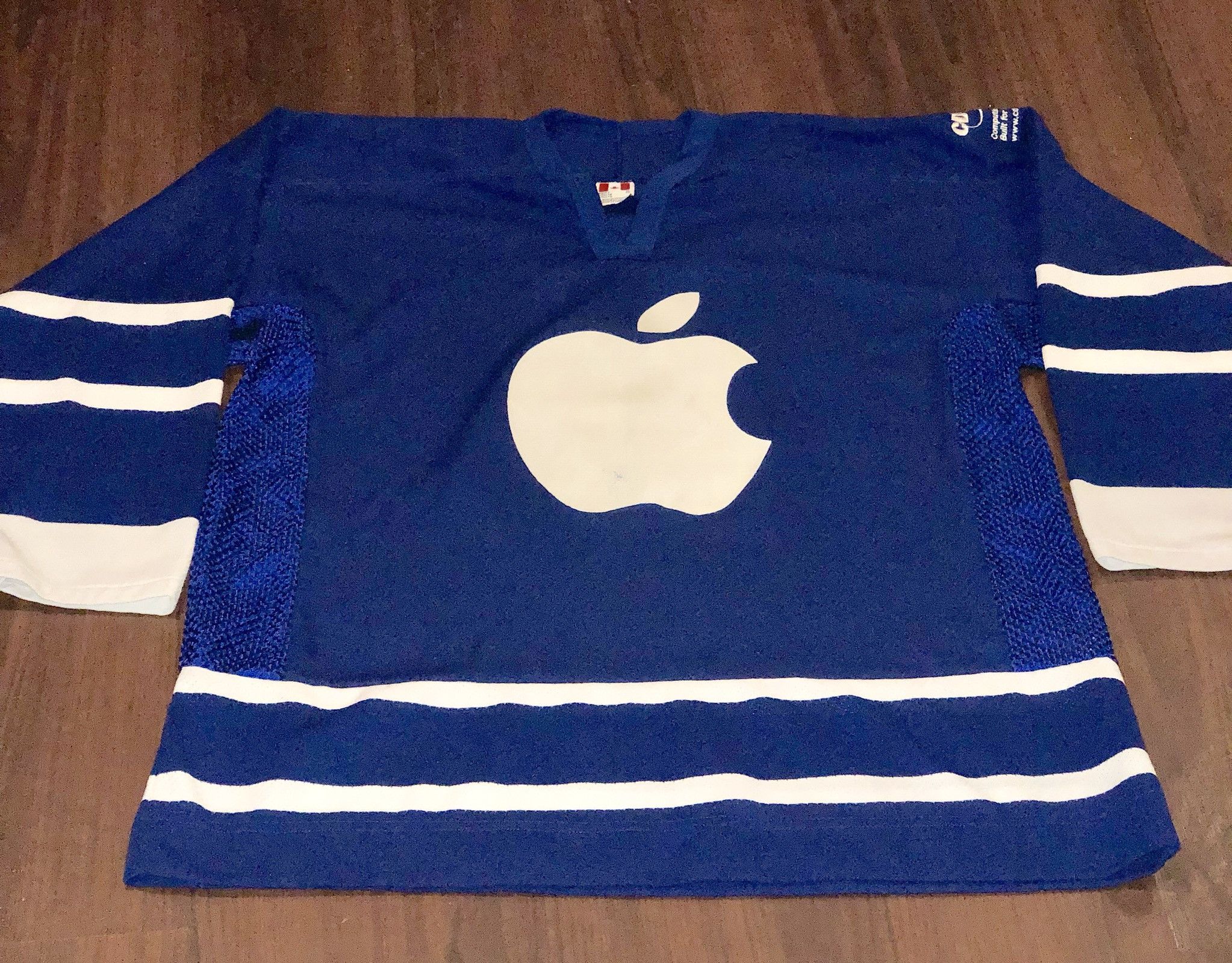 Apple OS X Navy Blue Hockey Jersey — BORIZ